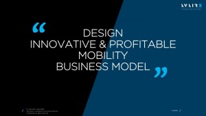 Workshops and Training : DESIGN an INNOVATIVE &amp; PROFITABLE MOBILITY BUSINESS MODEL