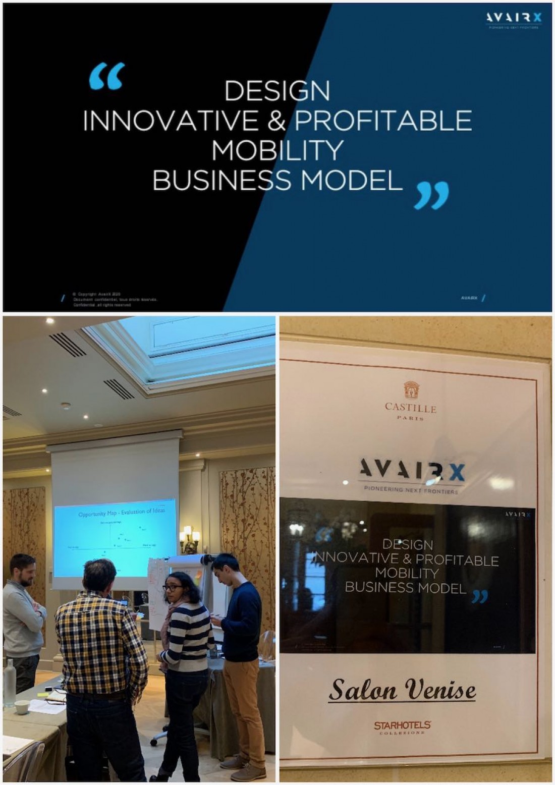 Les Experts participent aux Modules 1 et 2 des Ateliers BUSINESS MODELS INNOVATION Transports Emergents et Non-Conventionnels