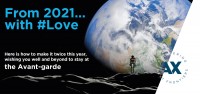 From 2021… with #Love : Voici comment doublement sécuriser votre année, en vous souhaitant beaucoup de bien, en dépassant vos limites, pour rester à l'Avant-garde
